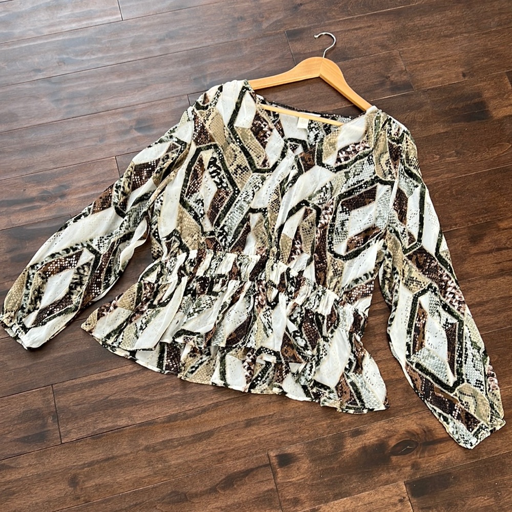 H&M Peplum Top